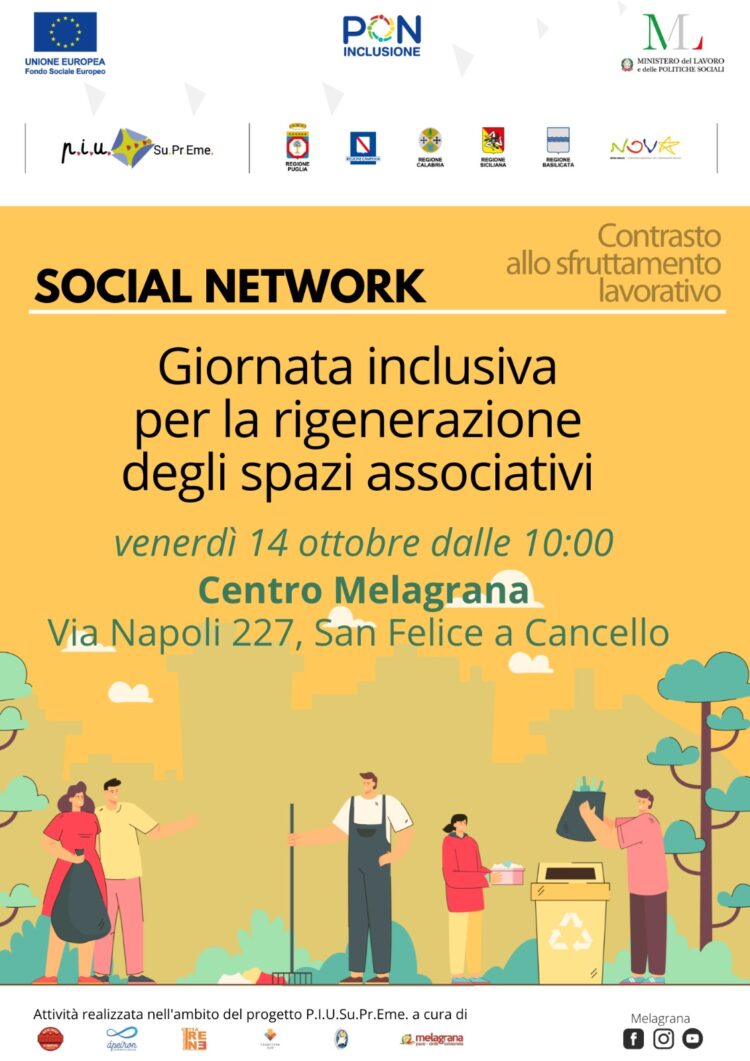 Centro Melagrana: via alla rigenerazione degli spazi associativi