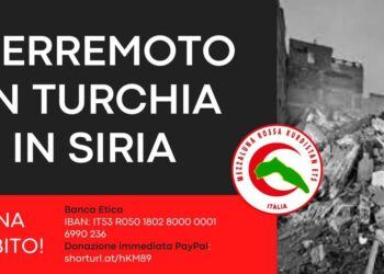 Appello urgente di aiuto per le vittime del terremoto