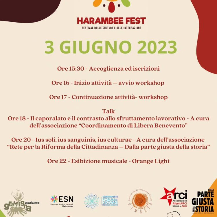 Harambee festival per le culture e per la pace